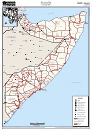 Somalia: Administrative map - UNHCR