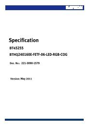 Specification Version: May 2011 Doc. No.: 221-3090 ... - Data Modul