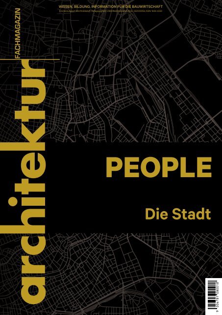 architektur FACHMAGAZIN People 2020