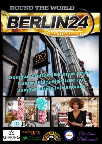  Douglas eröffnet Europas ersten Luxury-Flagship-Store am Jungfernstieg in Hamburg