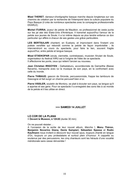 Dossier de presse 2012 - Les Suds à Arles