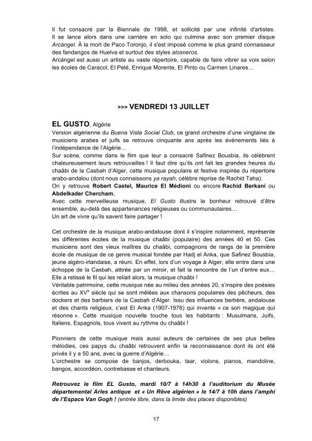 Dossier de presse 2012 - Les Suds à Arles