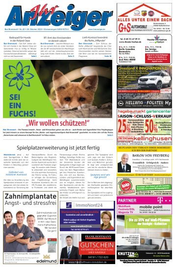 Ihr Anzeiger Bad Bramstedt 43 2020