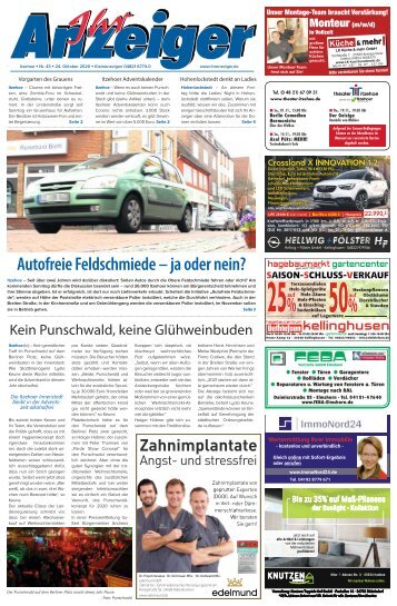 Ihr Anzeiger Itzehoe 43 2020