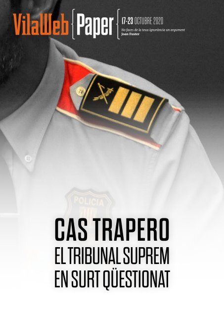  Cas Trapero. El Tribunal Suprem en surt qüestionat