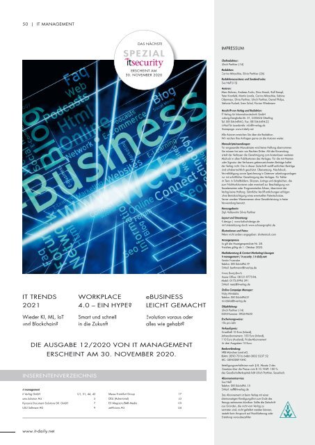 IT Management November 2020