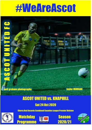 Ascot United v Knaphill 241020