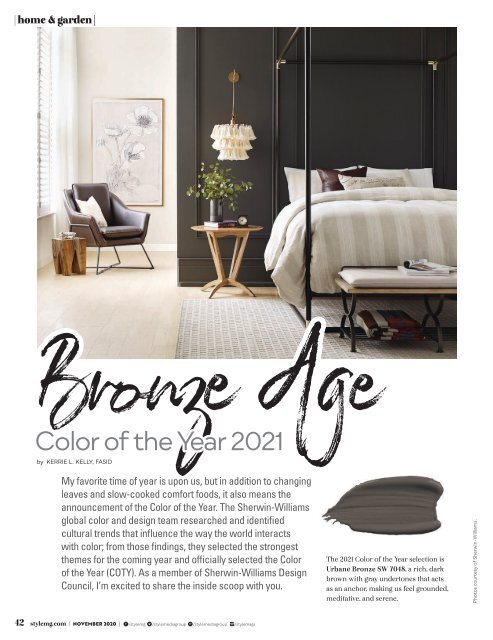 Style Magazine November 2020 RGBR