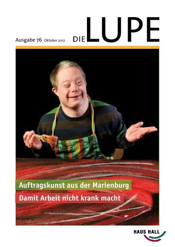 Die LUPE 76 vom 29.10.12 als PDF - Haus Hall