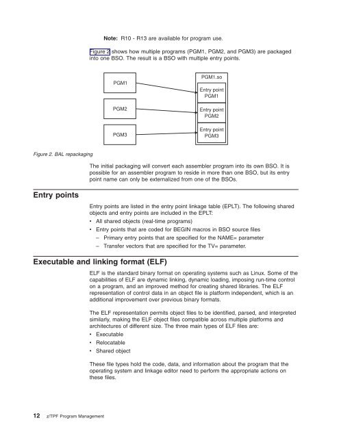 z/TPF Program Management - IBM