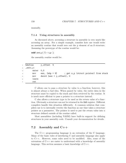 150 CHAPTER 7. STRUCTURES