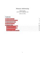 Memory Addressing