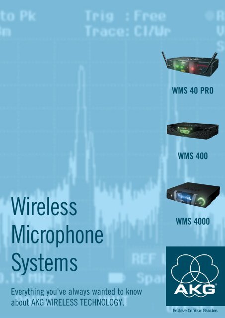 Wireless Microphone Systems - AKG