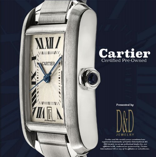 Cartier Certified Pre-Owned Watches