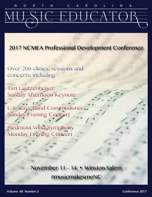 NC Music Educator Conference 2017