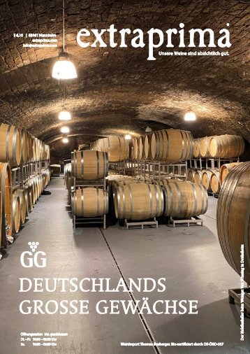 Extraprima Magazin Große Gewächse Deutschland 2020