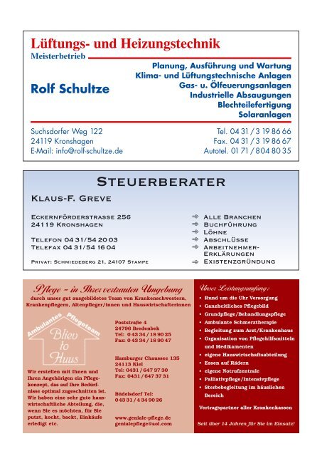 als PDF herunterladen - Unsere schöne Gemeinde Quarnbek