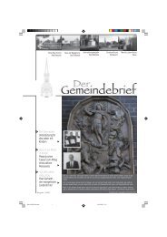 Gemeindebrief 2007-1.pdf - Ev.-Luth. Kirchengemeinde Oldesloe
