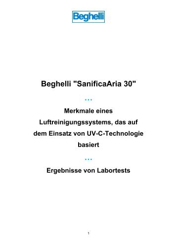 Beghelli Luftreiniger