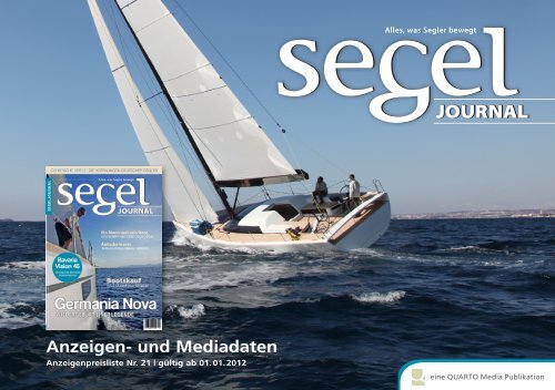 Anzeigen- und Mediadaten - Segel Journal