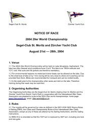 NOTICE OF RACE 2004 29er World Championship Segel-Club St ...