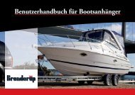 Benutzerhandbuch für Bootsanhänger - Bootcharter-Luebeck.de