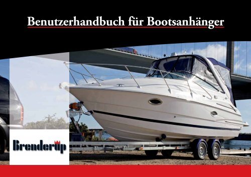 Benutzerhandbuch für Bootsanhänger - Bootcharter-Luebeck.de