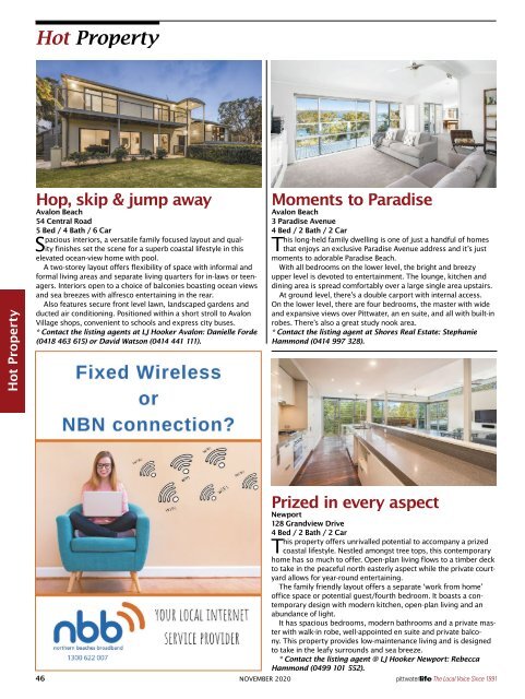 Pittwater Life November 2020 Issue