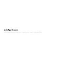 List of participants - Basel Institute on Governance