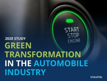 Study Green Transformation in the automobile industry 2020