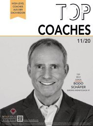 TOP COACHES – BEILAGE IM MANAGER MAGAZIN 11/20