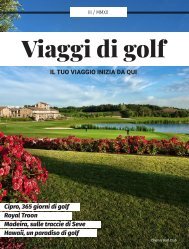 Viaggi di Golf - Ottobre Novembre 2020