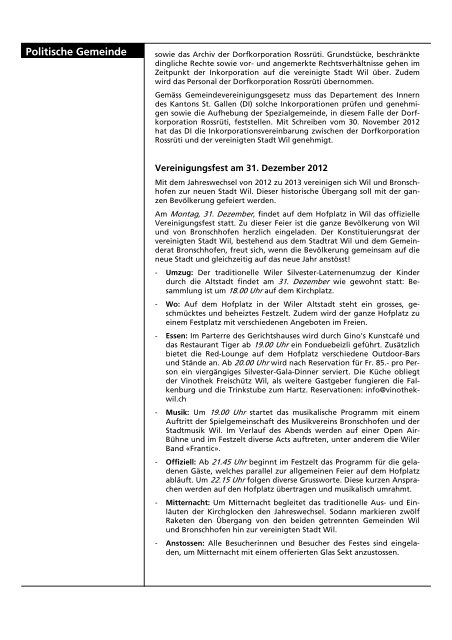 Mitteilungsblatt Nr. 51 vom 17. Dezember 2012 (pdf - Gemeinde ...