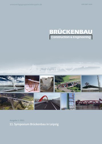 11. Symposium Brückenbau in Leipzig - zeitschrift-brueckenbau ...