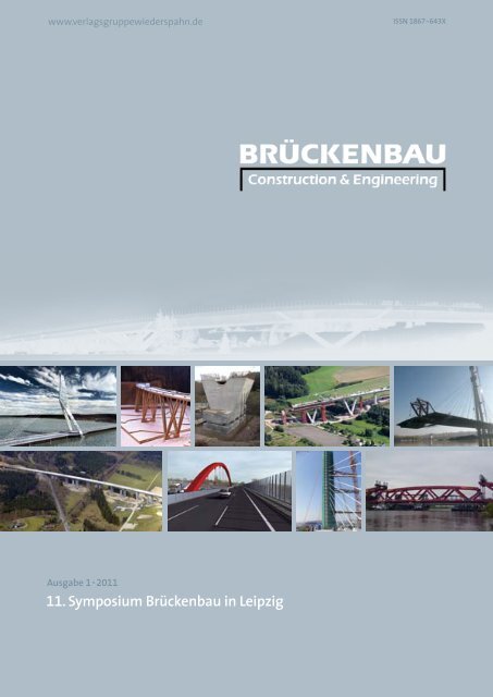 11. Symposium Brückenbau in Leipzig - zeitschrift-brueckenbau ...