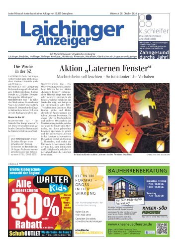 Laichinger Anzeiger 28.10.2020
