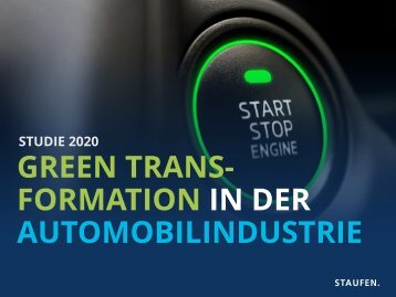 Studie Green Transformation in der Automobilindustrie