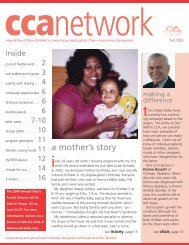 newsletter-fall 03 - Children's Craniofacial Association