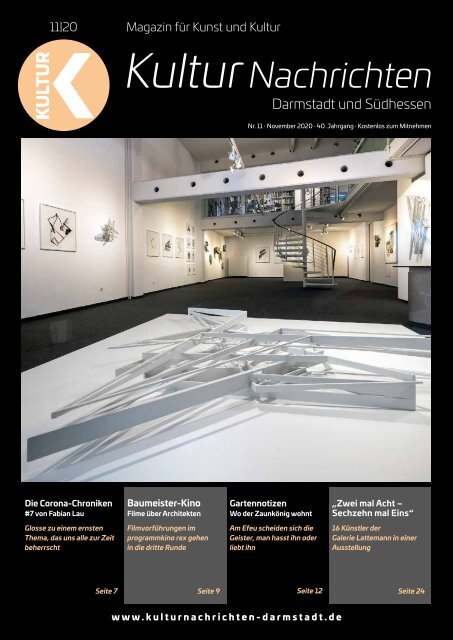 Kulturnachrichten für Darmstadt und Südhessen - 11 - 2020