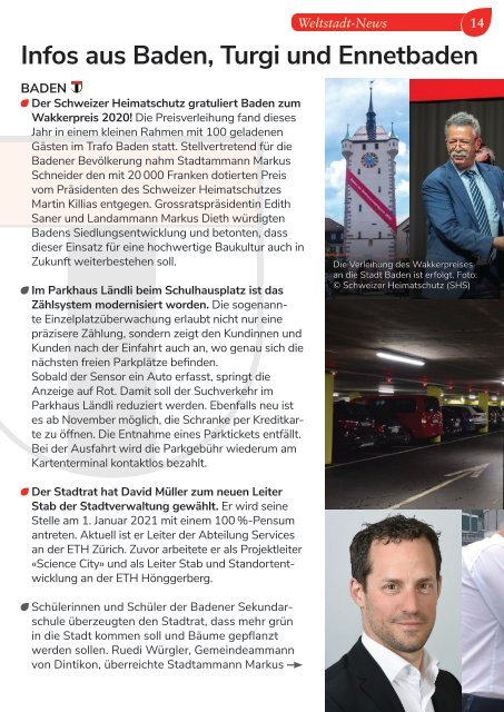 Baden aktuell Magazin November 2020