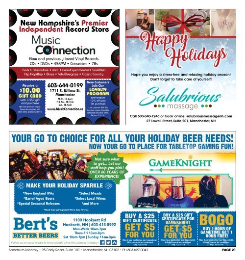 Spectrum Monthly Holiday Shopper Special Edition 2019