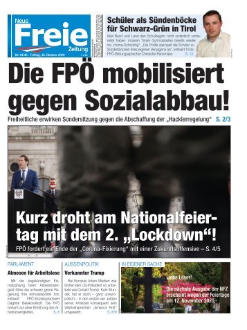 Die FPÖ mobilisiert gegen Sozialabbau