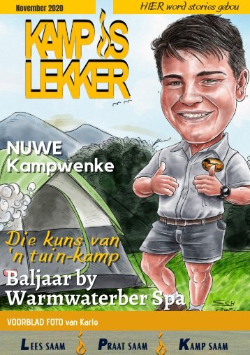 Kamp is Lekker Tydskrif November 2020