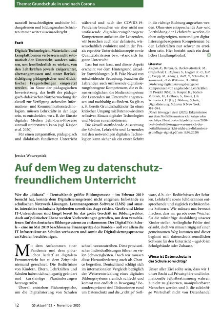 Grundschule aktuell Heft 152