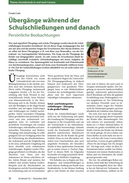 Grundschule aktuell Heft 152