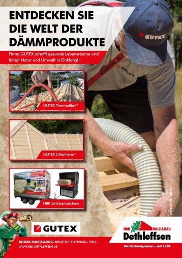 HBK Dethleffsen – GUTEX Dämmprodukte