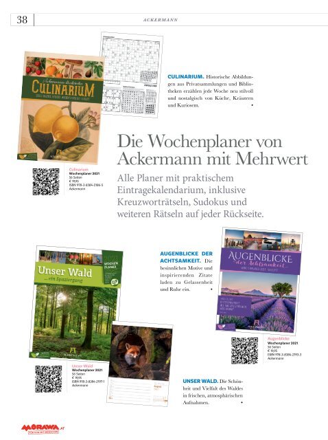 Morawa Kundenmagazin Herbst 2020