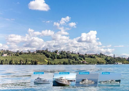 Charterbroschüre der Bodensee-Schiffsbetriebe