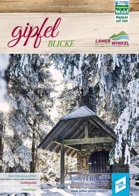 Gipfelblicke Lamer Winkel - Winter 2020
