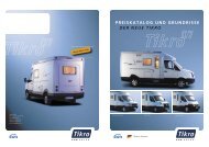 preiskatalog und grundrisse der neue tikro - KARAVAN SERVIS